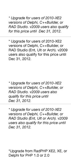 Upgrade