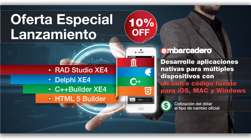 Cree sus propias Apps con la nueva versión de RAD Studio XE4