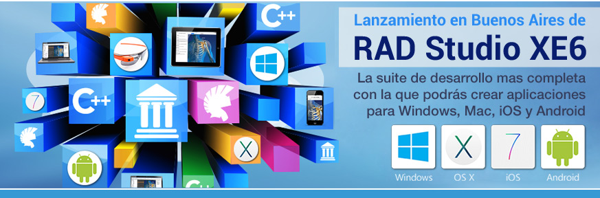 Lanzamiento en Buenos Aires de RAD Studio XE6